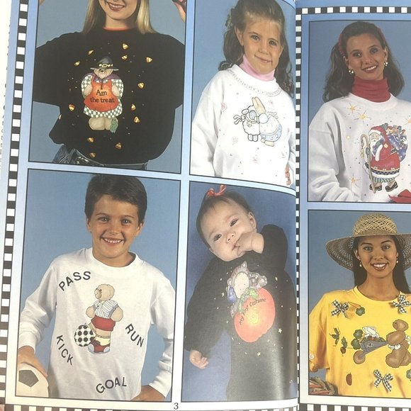 1995 Leisure Arts Daisy Kingdom Iron On Transfers Book Patterns Crafts Applique - Picture 4 of 16